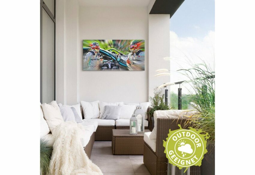 Artland Wandbild »Lewis Hamilton - schnell und erfolgreich«, Bilder von Berufen (1 Stück), in vielen Größen & Produktarten - Alubild / Outdoorbild für den Außenbereich, Leinwandbild, Poster, Wandaufkleber / Wandtattoo auch für Badezimmer geeignet-Bilder-Ideen für dein Zuhause von Home Trends