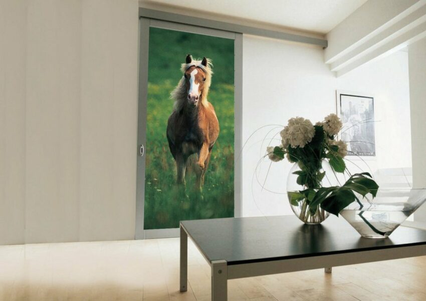 Papermoon Fototapete »Haflinger Horse - Türtapete«, matt, (2 St), Vlies, 2 Bahnen, 90 x 200 cm-Tapeten-Ideen für dein Zuhause von Home Trends