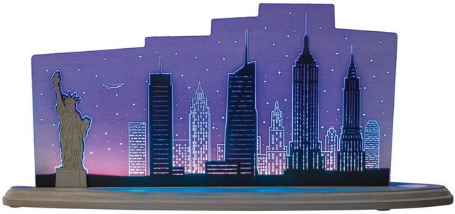 Weigla LED Dekolicht »New York New York«, beidseitiges Motiv/ Motiv New York USA/ Erzgebirge garantiert LED wechselbar-Lampen-Inspirationen