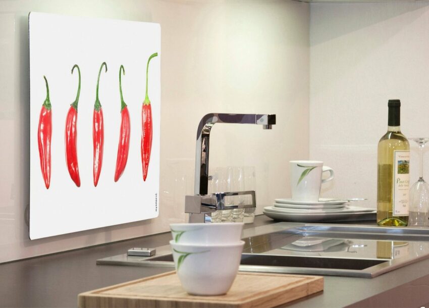MySpotti Küchenrückwand »pop, Peperocini«-Küchenrückwände-Ideen für dein Zuhause von Home Trends
