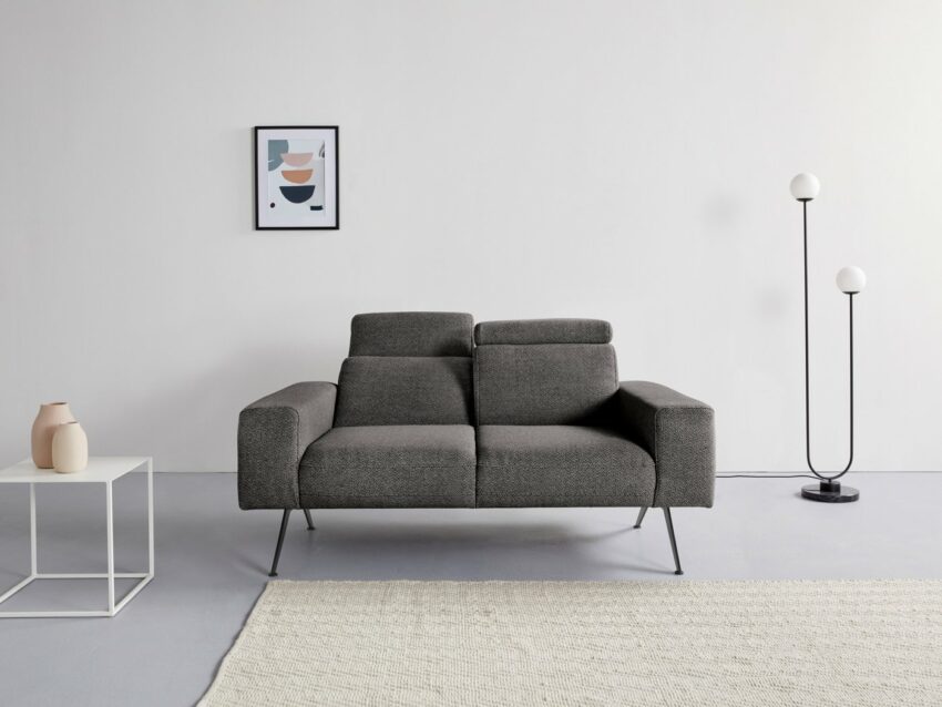OTTO products 2-Sitzer »Lucera«, alle Stoffe hochwertig und aus recyceltem Material, inkl. Kopfteilverstellung, wahlweise mit Rückenverstellung, B/T/H: 164/98/81 cm-Sofas-Ideen für dein Zuhause von Home Trends