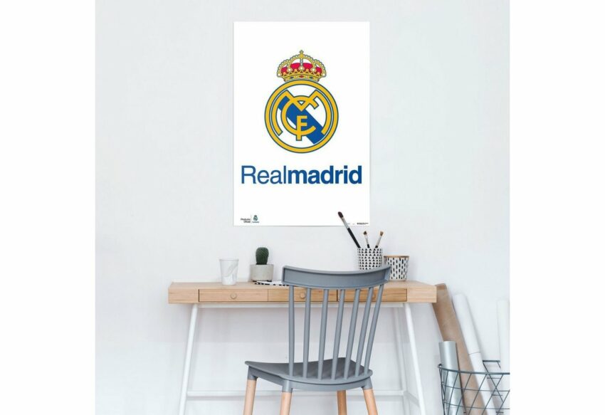 Reinders! Poster »Real Madrid Vereinslogo«, (1 Stück)-Bilder-Ideen für dein Zuhause von Home Trends
