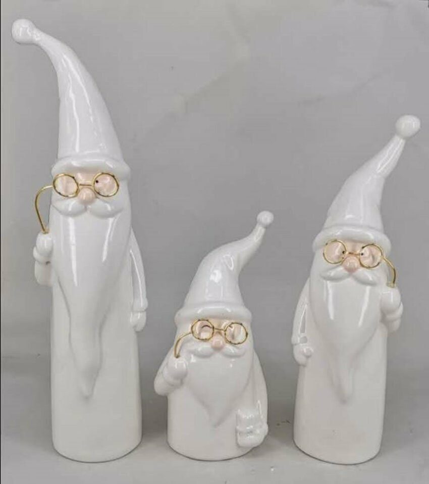 VALENTINO Wohnideen Weihnachtsmann »Sergio« (1 Stück), aus Keramik, Höhe ca. 32,5 cm-Figuren-Ideen für dein Zuhause von Home Trends