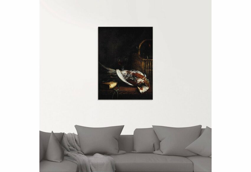 Artland Glasbild »Stillleben mit Fasan.«, Arrangements (1 Stück)-Bilder-Ideen für dein Zuhause von Home Trends