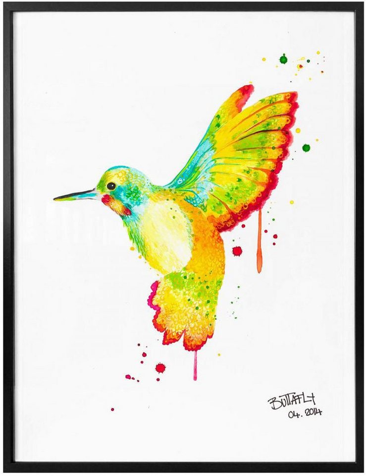 Wall-Art Poster »Kolibri«, Vögel (1 Stück), Poster, Wandbild, Bild, Wandposter-Bilder-Ideen für dein Zuhause von Home Trends
