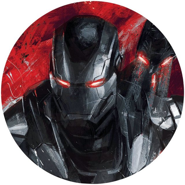 Komar Fototapete »Avengers Painting War-Machine«, glatt, bedruckt, Comic, Retro, mehrfarbig, BxH: 128x128 cm, selbstklebend-Tapeten-Inspirationen