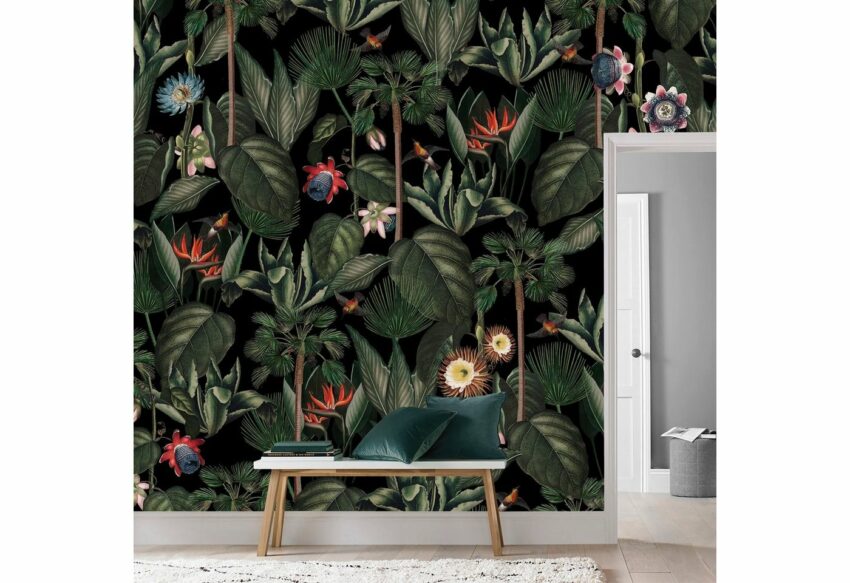 Art for the home Fototapete »Yara«, botanisch, (1 St), Bunt - 300x280cm-Tapeten-Ideen für dein Zuhause von Home Trends