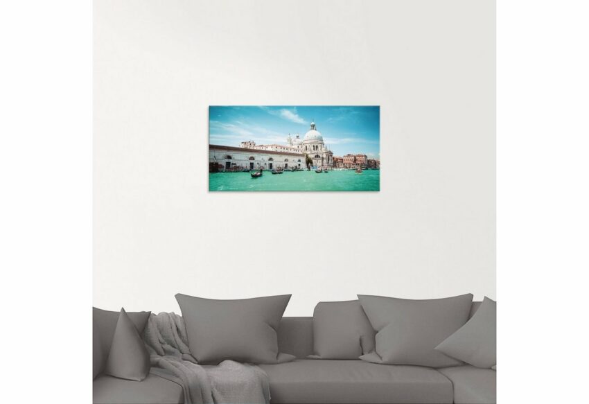 Artland Glasbild »Venedig Santa Maria della Salute I«, Italien (1 Stück)-Bilder-Ideen für dein Zuhause von Home Trends