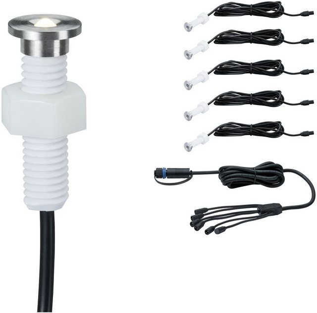 Paulmann LED Einbauleuchte »Outdoor Plug & Shine EBL Starterset MicroPen II«, IP67 3000K Edelstahl-Lampen-Inspirationen