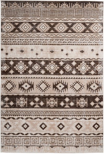Teppich »Ariya 325«, me gusta, rechteckig, Höhe 6 mm, Flachflor, gekettelt, Wohnzimmer-Teppiche-Inspirationen