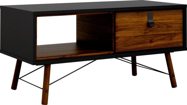 Home affaire Couchtisch »RY«, Couchttisch mit 1 Schublade und einem Ablagefach unter der Tischplatte, Massivholzbeine, auch in einer anderen Farbe erhältlich-Tische-Inspirationen