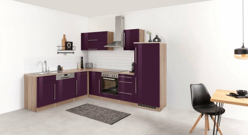 HELD MÖBEL Winkelküche »Samos«, ohne E-Geräte, Stellbreite 280/220 cm-Küchenzeilen-Ideen für dein Zuhause von Home Trends
