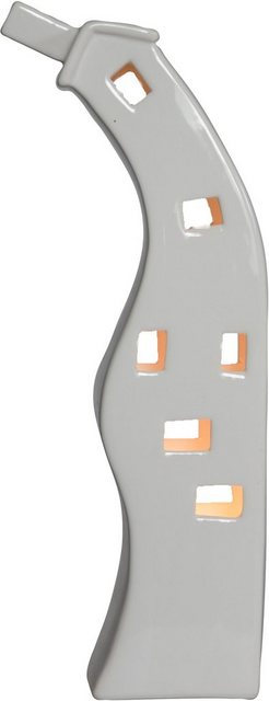 VALENTINO Wohnideen LED Dekoobjekt »Haus Move«, aus Keramik, Höhe ca. 25 cm-Lampen-Inspirationen