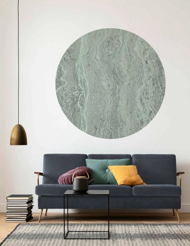 Komar Vliestapete »Green Marble«, glatt, abstrakt, (1 St)-Tapeten-Ideen für dein Zuhause von Home Trends