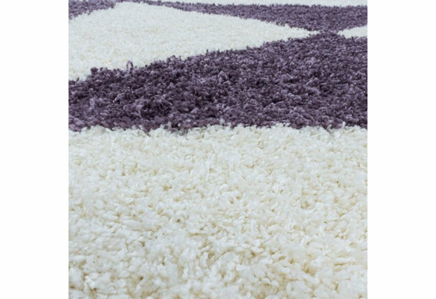 Hochflor-Teppich »TANGO 3101«, Ayyildiz, rund, Höhe 50 mm-Teppiche-Ideen für dein Zuhause von Home Trends