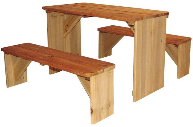 AXI Garten-Kindersitzgruppe »ZidZed XL«, Picknicktisch, BxTxH: 80x70x45 cm-Gartenmöbel-Sets-Inspirationen