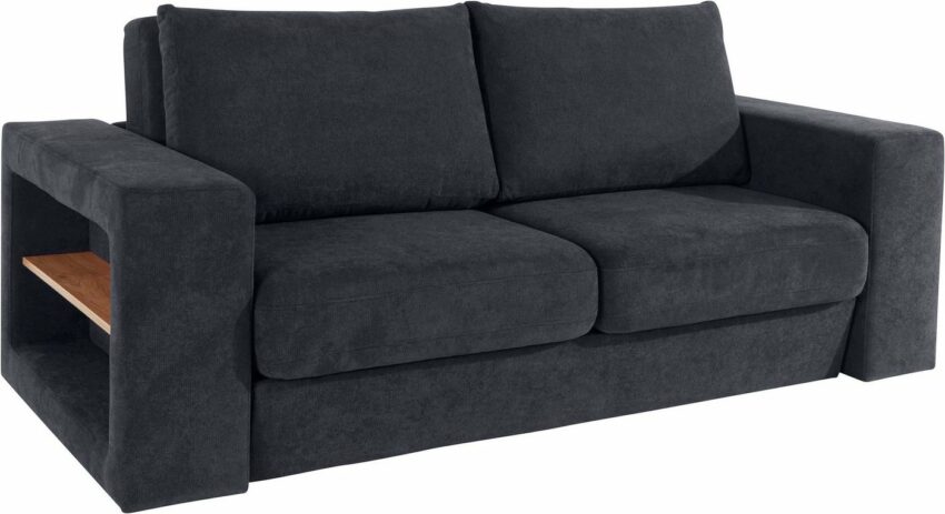 LOOKS by Wolfgang Joop 3-Sitzer »Looksvb«, Verwandlungssofa: aus Sofa wird Sofa mit 2 Hockern, mit Regalfunktion in beiden Armteilen-Sofas-Ideen für dein Zuhause von Home Trends