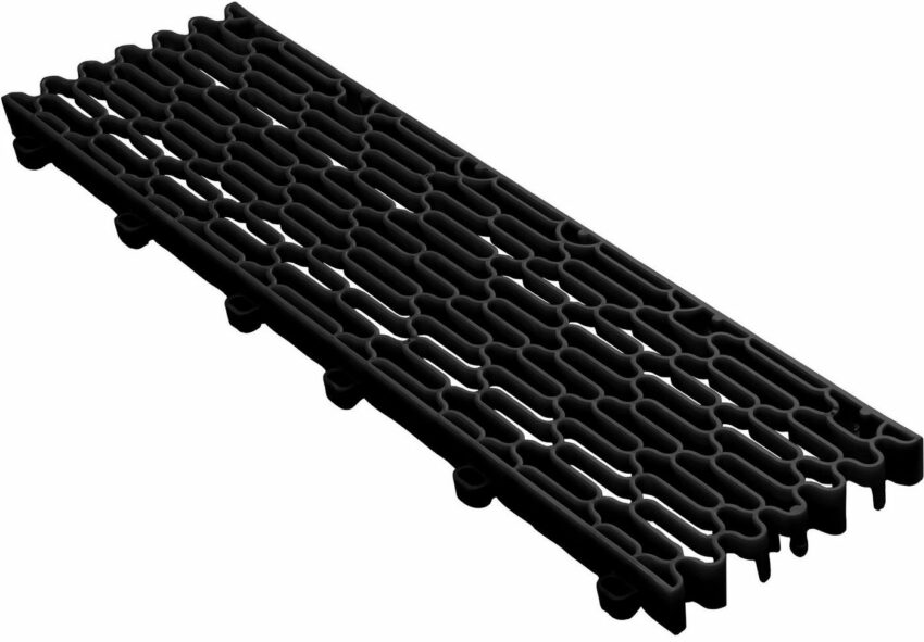 florco® Klickfliesen »Expansionsteil lang«, Zubehör 1 Packung (40x10 cm),schwarz,für 40x40 cm Klickfliesen-Terrassenböden-Ideen für dein Zuhause von Home Trends