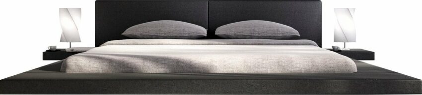 SalesFever Polsterbett, Design Bett in moderner Optik, Lounge Bett inklusive Nachttisch-Betten-Ideen für dein Zuhause von Home Trends
