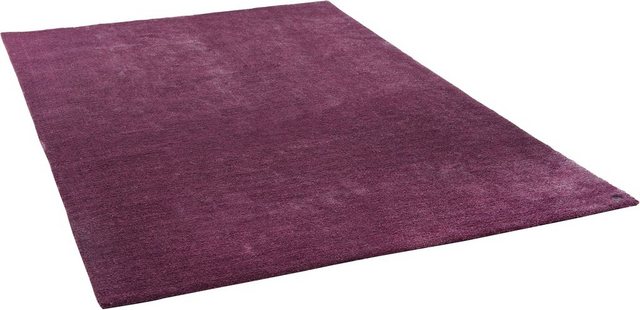 Teppich »Powder uni«, TOM TAILOR, rechteckig, Höhe 12 mm, besonders weich und flauschig, Wohnzimmer-Teppiche-Inspirationen