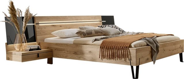 THIELEMEYER® Massivholzbett »Cubo«, aus massiver Wildeiche, in verschiedenen Breiten und zwei Farben-Betten-Inspirationen