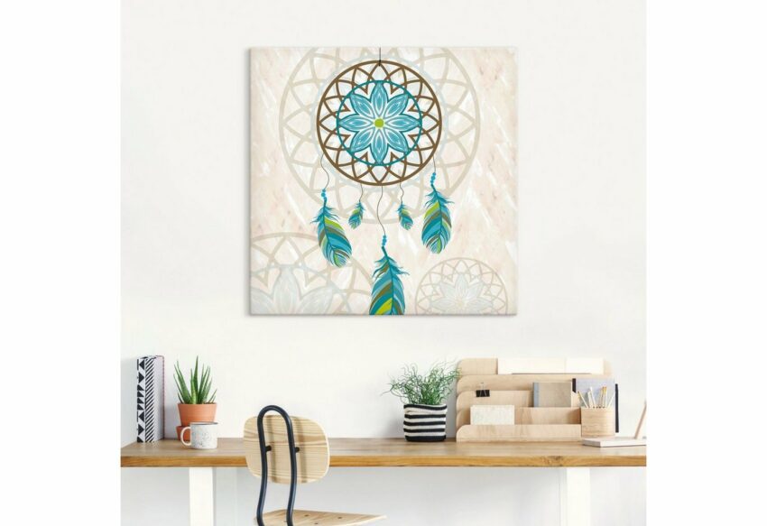 Artland Wandbild »Traumfänger«, Muster (1 Stück), in vielen Größen & Produktarten - Alubild / Outdoorbild für den Außenbereich, Leinwandbild, Poster, Wandaufkleber / Wandtattoo auch für Badezimmer geeignet-Bilder-Ideen für dein Zuhause von Home Trends