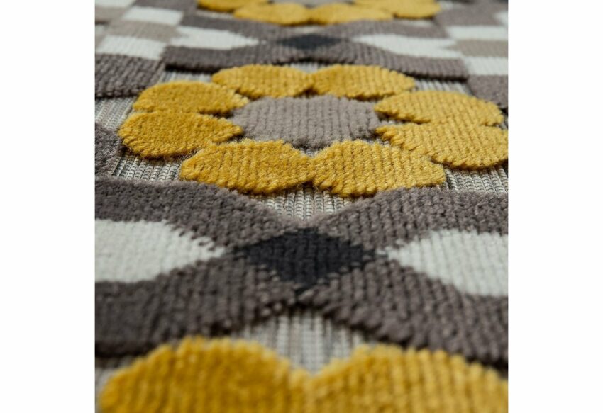 Teppich »Charleroi 492«, Paco Home, rechteckig, Höhe 3 mm, 3D-Design, Motiv Blüten, In- und Outdoor geeignet, ideal im Wohnzimmer & Schlafzimmer-Teppiche-Ideen für dein Zuhause von Home Trends