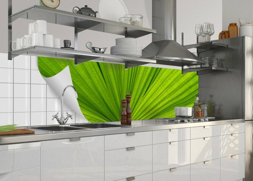 MySpotti Küchenrückwand »fixy Brooke«, selbstklebende und flexible Küchenrückwand-Folie-Küchenrückwände-Ideen für dein Zuhause von Home Trends