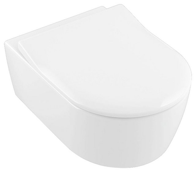 Villeroy & Boch Tiefspül-WC »Avento Combi-Pack«, inklusive Slim-WC-Sitz, mit Clean Plus Beschichtung-WC-Becken-Inspirationen