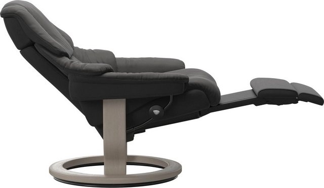 Stressless® Relaxsessel »Reno«, mit Classic Base und Power™, elektrisch verstellbar, optional 2-motorisch, Größe M & L, Gestell Whitewash-Sessel-Inspirationen