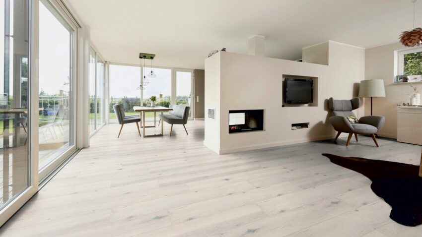 ter Hürne Designboden »Eiche alabaster«, mit fühlbarer Oberfläche und Klicksystem-Designböden-Ideen für dein Zuhause von Home Trends