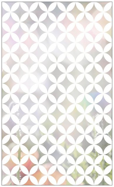 Fensterfolie »Look Chadi white«, MySpotti, halbtransparent, glatt, 60 x 100 cm, statisch haftend-Fensterfolien-Inspirationen