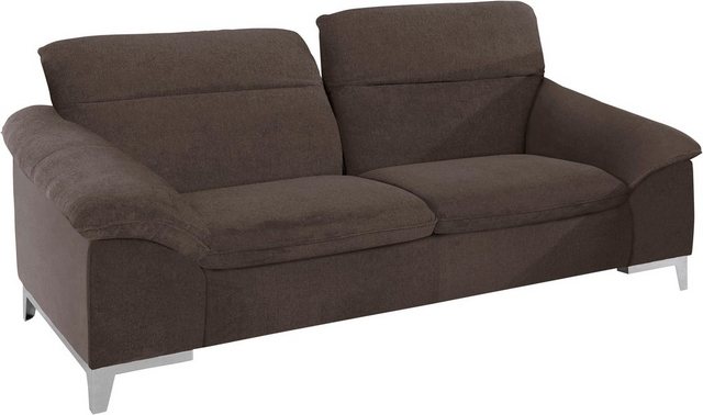 COTTA Polstergarnitur, (Set), Set: bestehend aus 2-Sitzer und Hocker, Sofa inklusive Kopfteilverstellung-Sofas-Inspirationen