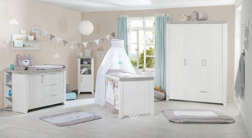 roba® Babyzimmer-Komplettset »Wilma«, (Set, 3-St), Made in Europe-Komplettzimmer-Ideen für dein Zuhause von Home Trends
