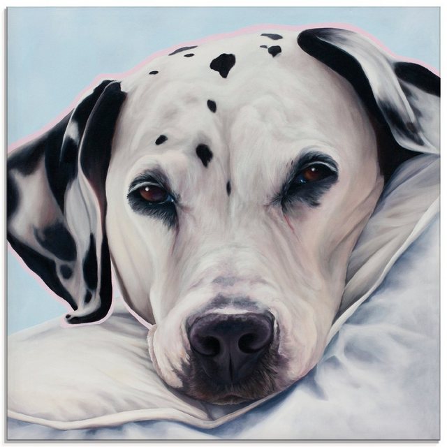 Artland Glasbild »Dalmatiner Anka«, Haustiere (1 Stück)-Bilder-Inspirationen