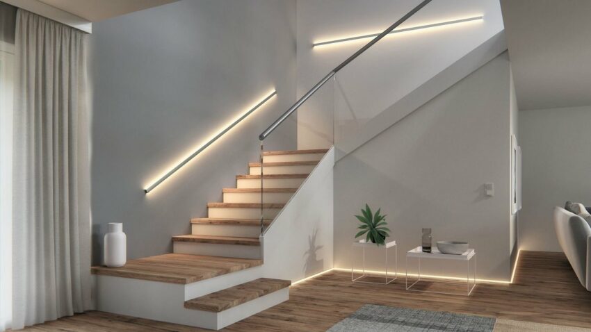 Paulmann LED-Streifen »Duo Profil 1m Alu eloxiert, Aluminium«-Lampen-Ideen für dein Zuhause von Home Trends