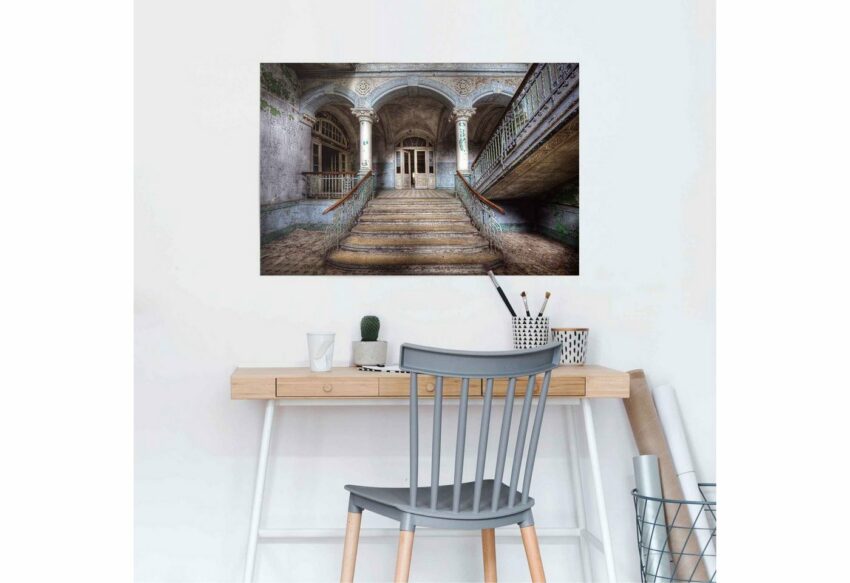 Reinders! Poster »Verlassener Eingang«, (1 Stück)-Bilder-Ideen für dein Zuhause von Home Trends