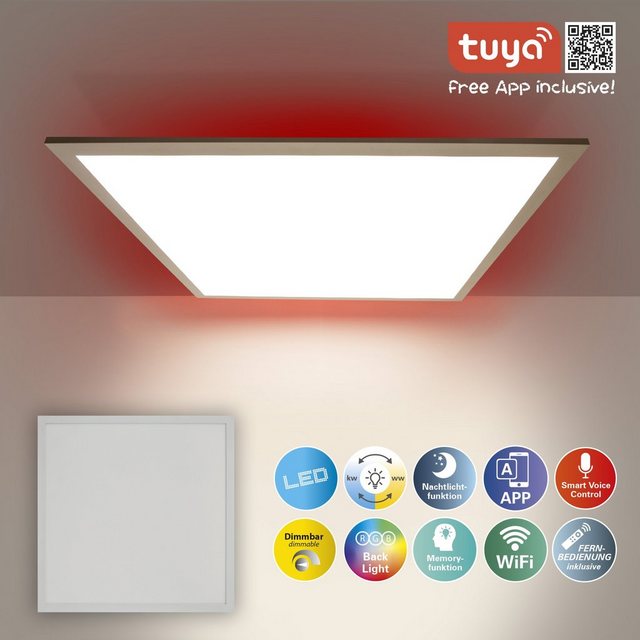 näve Smarte LED-Leuchte »Smart Home LED Backlight Panel«, Smart Home-Lampen-Inspirationen