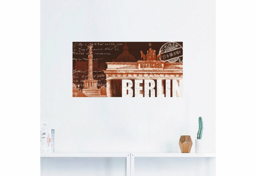 Artland Wandbild »Berlin Collage«, Berlin (1 Stück), in vielen Größen & Produktarten - Alubild / Outdoorbild für den Außenbereich, Leinwandbild, Poster, Wandaufkleber / Wandtattoo auch für Badezimmer geeignet-Bilder-Ideen für dein Zuhause von Home Trends