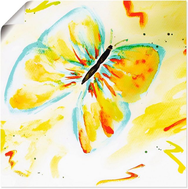 Artland Wandbild »Schmetterling«, Insekten (1 Stück), in vielen Größen & Produktarten -Leinwandbild, Poster, Wandaufkleber / Wandtattoo auch für Badezimmer geeignet-Bilder-Inspirationen