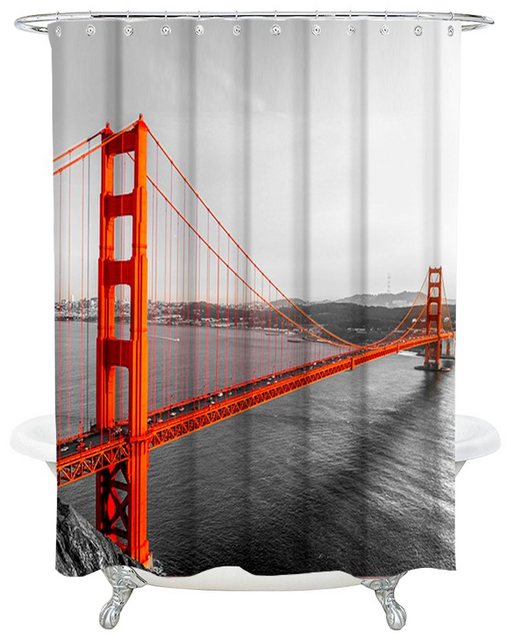 Sanilo Duschvorhang »San Francisco« Breite 180 cm-Duschvorhänge-Inspirationen