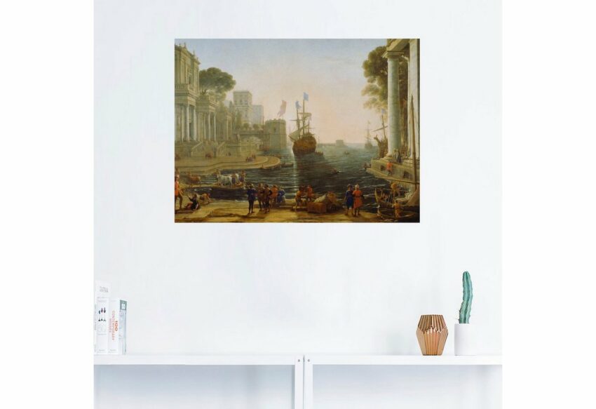 Artland Wandbild »Odysseus übergibt Chryseis ihrem Vater.«, Gewässer (1 Stück), in vielen Größen & Produktarten -Leinwandbild, Poster, Wandaufkleber / Wandtattoo auch für Badezimmer geeignet-Bilder-Ideen für dein Zuhause von Home Trends