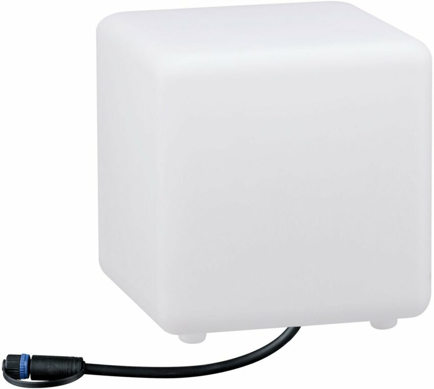 Paulmann LED Würfel »Outdoor Plug & Shine Lichtobjekt Cube«, IP67 3000K 24V-Lampen-Ideen für dein Zuhause von Home Trends