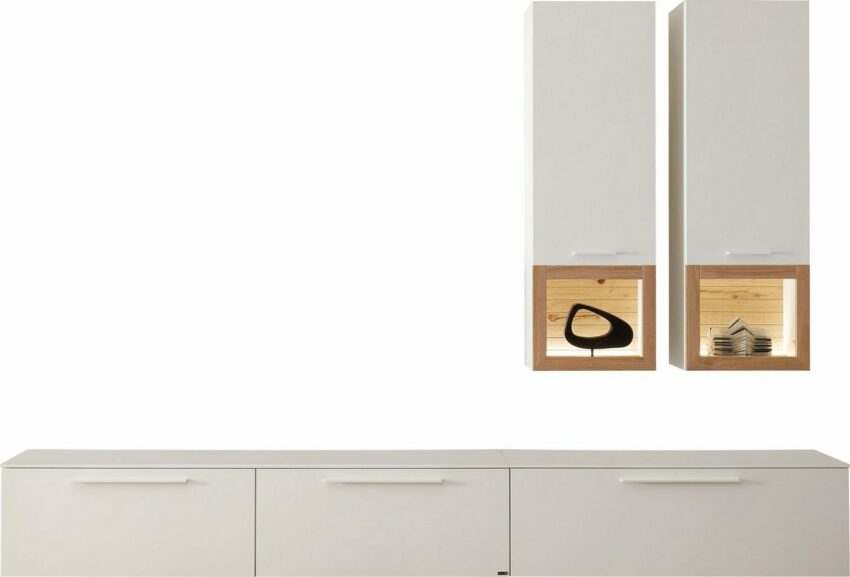 GALLERY M branded by Musterring Wohnwand »Arrive 9766«, (Set, 4-St), Mit stimmungsvoller LED-Beleuchtung-Wohnwände-Ideen für dein Zuhause von Home Trends