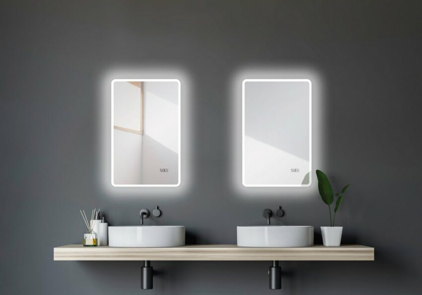 Talos Badspiegel »Sun«, BxH: 45x70 cm, energiesparend, mit Digitaluhr-Spiegel-Ideen für dein Zuhause von Home Trends