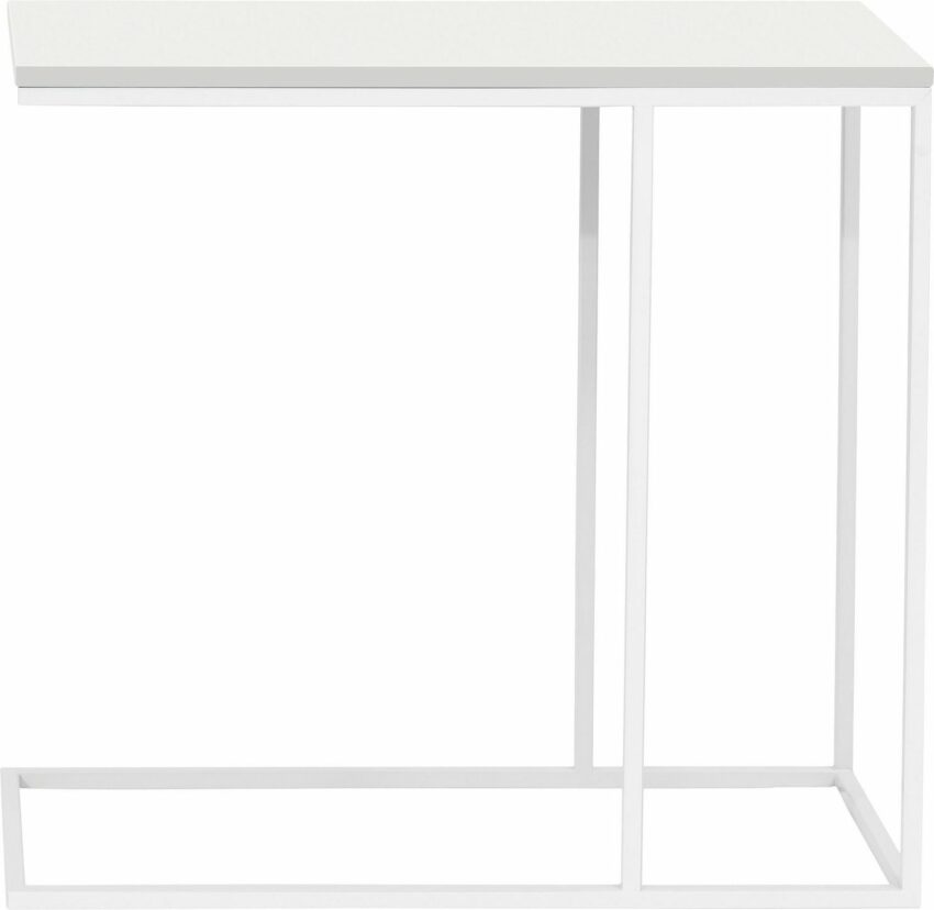 now! by hülsta Beistelltisch »CT 17«, mit weißem Gestell, Höhe 65 cm-Tische-Ideen für dein Zuhause von Home Trends