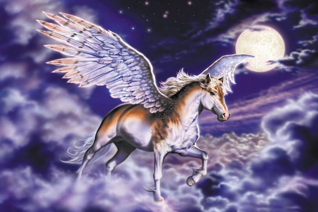 Papermoon Fototapete »Pegasus«, glatt-Tapeten-Inspirationen