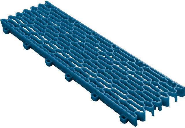 florco® Klickfliesen »Expansionsteil kurz«, Zubehör 1 Packung (10x10 cm),blau,für 40x40 cm Klickfliesen-Terrassenböden-Inspirationen