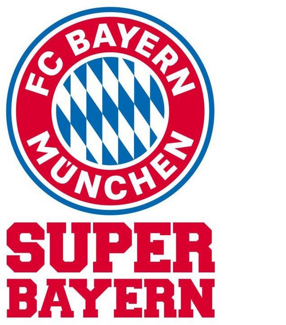 Wall-Art Wandtattoo »Fußball FCB Super Bayern« (1 Stück)-Wandtattoos-Inspirationen