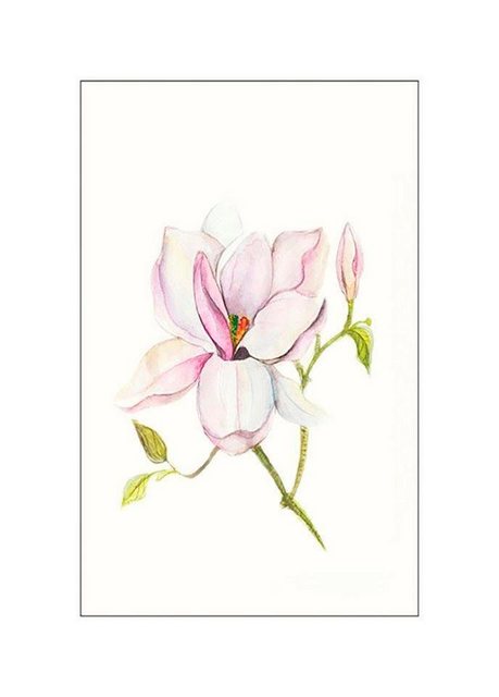 Komar Poster »Magnolia Shine«, Blumen, Höhe: 70cm-Bilder-Inspirationen